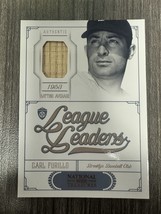 2012 Panini National Treasures Carl Furillo Dodgers League Leaders Bat P... - $18.95