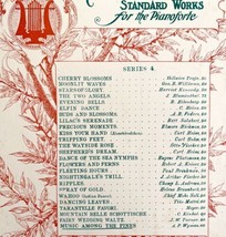 Music Among The Pines Sheet Music 1909 Piano Meritorious Melodies DWBB6 - $55.44 CAD