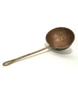 Vintage Hammered Copper Large Ladle with Brass Handle - 20&quot; long- Made i... - $28.04