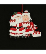 Mr. &amp; Mrs. Santa 2 3 4 5 6 7 Gifts Personalized Christmas Ornament Kit - $24.62 CAD