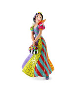 Disney Britto Snow White Figurine 8&quot; High Stone Resin Princess Seven Dwa... - £78.88 GBP