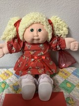 RARE Vintage Cabbage Patch Kid Popcorn Hair Green  Eyes HM#12 KT Factory 1988 - £293.34 GBP