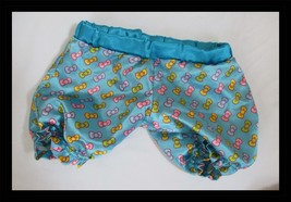 Build A Bear Workshop Teal turquoise Blue Hello Kitty Bows Silky Pajama ... - $128.98 MXN