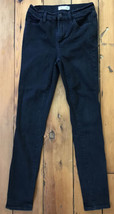 Madewell Roadtripper Black Denim Skinny Jeans Womens Pants 26 26&quot; x 29&quot; - $29.99