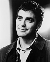 George Clooney One Fine Day B&amp;W 16X20 Canvas Giclee - £55.22 GBP