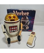 Vintage Tomy 1984 Verbot Battery Operated Robot In Box For Parts Not Wor... - $24.70