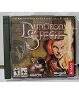 Dungeon Siege PC CD-ROM RPG Atari Microsoft 2002 Chris Taylor 2 Disc Rat... - £16.05 GBP