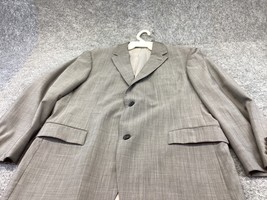 Hugo Boss Blazer Jacket Men 44R Pasolini Movie Beige Double Vent Single Breasted - £31.76 GBP