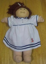 Cabbage Patch Kids 1982 Brownish Red Haired Girl 17&quot; Plush Stuffed Doll - £27.69 GBP