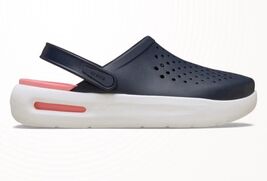 Crocs In Motion LiteRide Navy Blue Slide On Mules!!(Mens 6/Womens 8 - $52.25