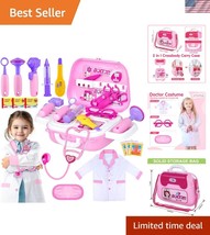 Deluxe Kids Doctor Costume Play Kit - 22 Pieces of Imaginative Fun for A... - €28,48 EUR