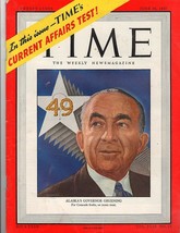 Time Magazine 1947,  June 16,  Alaska&#39;s Governor Gruening, Promised Land - $26.55