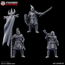Command Group High Elves Fantasy Miniatures Proxy Army 32mm - $4.99