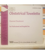 Hygea Obstetrical Towlette Cleanser Deodorant Wipes 1,000 (10 boxes @ 10... - $2,435.72 MXN