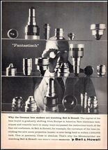1959 Bell &amp; Howell Camera Lenses PRINT AD New Zoom Projection Lenses BX4 - $8.01 CAD