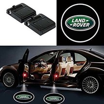 2x PCs LANDROVER Logo Wireless Car Door Welcome Laser Projector Shadow L... - £18.49 GBP