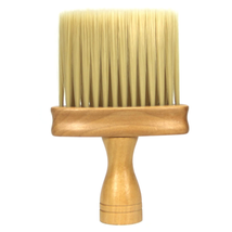 Hair Cutting Brush Professional Hairdressing/Barber Wooden Neck Brush - Soft Bri - £8.34 GBP