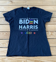 Port &amp; Company Women’s Short Sleeve Biden Harris 2020  t Shirt Size L Black N6 - $17.73