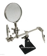 2x Optical Helping Hand Soldering Stand Magnifier Magnifying Jig Hands Free - $16.82