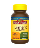 Nature Made Turmeric Curcumin 60 Capsules Exp 08/2027+ - $278.56 MXN
