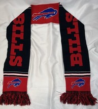 Buffalo Bills Knit Heavy Winter Scarf NFL Casual Unisex Adult OS - $18.00