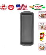 Durable 13x5 Nonstick Steel Bread Loaf Pan - Dishwasher Safe Gray Bakeware - $21.25 CAD