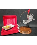 Waterford Crystal Christmas Angel Hanging Ornament 2003 - $22.21