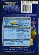 MONSTERS, INC. (DVD, 2002, 2-Disc Set, Collectors Edition) Great Bonus Features! - £15.07 GBP
