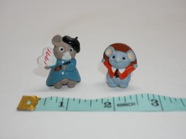 Vintage Hallmark Merry Miniature Mouse 1990s Set of 2 - £6.37 GBP