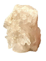 Natural 7 Pound Quartz Crystal Cluster With Mounting Hole 8x7x5 Inch Specimen - £87.92 GBP