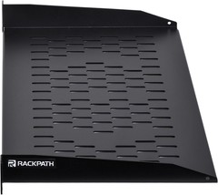 RackPath 1U Cantilever Universal Rack Shelf - 10in Deep – Rackmount Shel... - $39.60