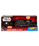 Star Wars Hot Wheels Darth Vader RC Car: Light Sabre Lights &amp; Darth Vade... - £117.67 GBP