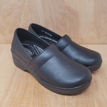 Easy Works Women&#39;s Clogs Sz 9 W Lyndee Black Slip Resistant Professional... - £29.25 GBP