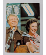 1976 JIMMY AND ROSALYNN CARTER USA PRESIDENT FAN MAIL REPLY POSTCARD VIN... - €17,28 EUR