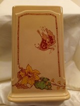 Vintage Ceramic Hand Painted Decoupage Toothbrush Holder 1970&#39;s - £22.94 GBP