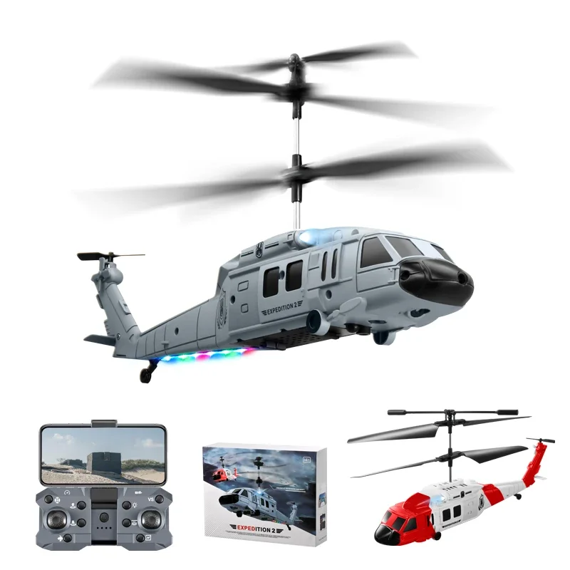 Rc Airplane HD Dual Camera Remote Control Helicopters Obstacle Avoidance A - £33.34 GBP+