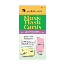 Music Flash Cards - Set B: 120 Cards for Any Late Elementary Music Student Hal L - $11.00