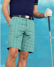 Ted Baker Green Golfshr Printed Golf Chino Shorts Size 36R $169 - £39.31 GBP