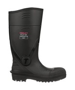 Tingley Men&#39;s Rubber Workboot Rain Boot, Black, 12 - $38.47