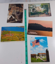 post cards lot of 5 maryland, george, italy (A298) - $5.94