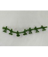 Green Army Men Rubber Belt Toy About 7 Inch - $8.95