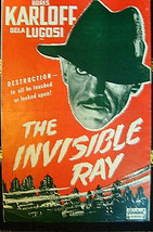 UNIVERSAL HORROR:BORIS KARLOFF,BELA LUGOSI THE INVISIBLE RAY MOVIE PRESS... - $296.99
