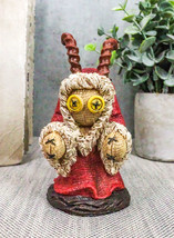 Ebros Pinheadz Monster with Voodoo Stitches Figurine 4.25&quot;H (Krampus Hun... - $19.99