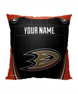 Anaheim Ducks Official NHL Jersey Personalized Throw Pillow  - $36.99