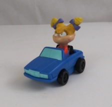 Vintage 1998 Viacom Rugrats Angela In Blue Car Pull Back &amp; Go Burger King Toy - £3.09 GBP