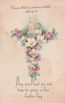 Easter Foral Cross John 19:25 Rockville MO 1951 Postcard E20 - £4.01 GBP