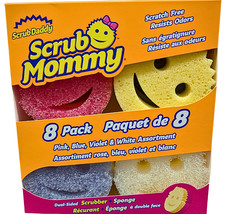 Scrub Mommy Dual-Sided Scrubber Sponge Scratch Free 8 Pack - $20.05