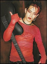 Coal Chamber Meegs Rascon 1999 pin-up photo 8 x 11 color print - $3.60