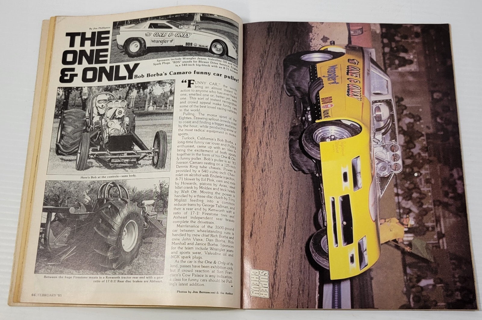 PV) Super Chevy Magazine February 1985 Volume 14, Issue 2 Camaro Corvette Item image 11