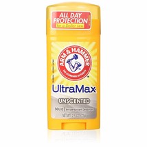 ARM &amp; HAMMER ULTRAMAX Anti-Perspirant Deodorant Solid Unscented 2.60 oz (Pack of - £28.90 GBP